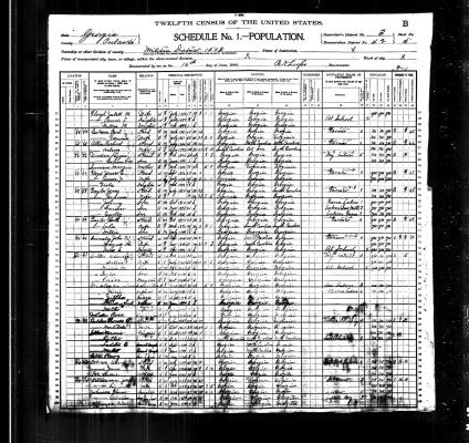 These pages show how close the Floyd family lived to one another. There are four generations from Amos to shade to James E. to Viola all living within walking distance of each other.