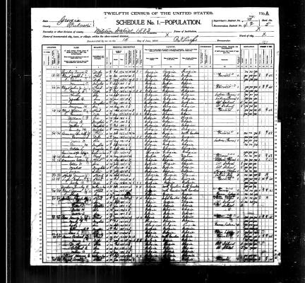 These pages show Amos, Shade and James E. as well as other Floyds living very close to one another.