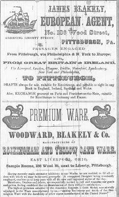 JAMES BLAKELY ADVERTISEMENT