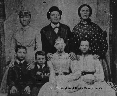 David Savary Family. Leon is youngest.