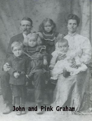 JOHN GRAHAM
AND PINK DAVIS GRAHAM
TAKEN ABOUT A YEAR
BEFORE THE MURDER