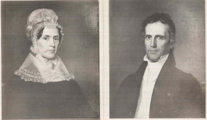 Possibly these are John and Susan Haughton and possibly they are the brother and sister in law of Sarah (Alice) Haughton Blakely. See note by Jennifer Harden curator of the St. Petersburg Fine Art Museum.