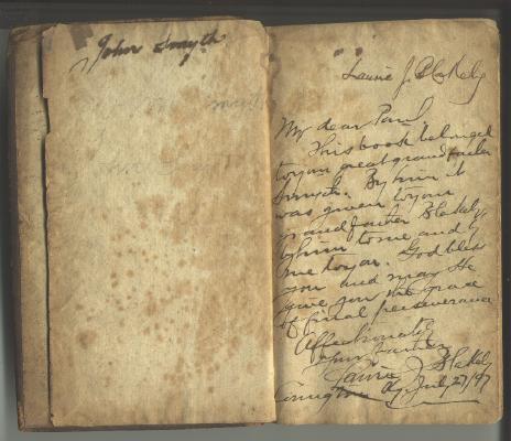 JOHN SMYTH BOOK