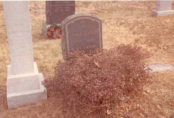 KNOPP TOMBSTONE