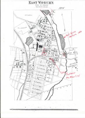 WOODROUGH POND LOCATION IN MASSACHUSETTS