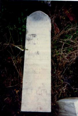 ZACHARIAH DAVIS
TOMBSTONE